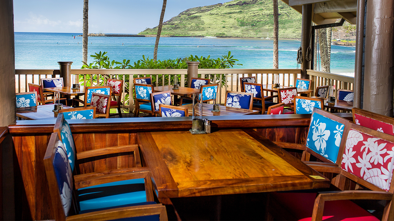 Duke's Kauai - Ocean View Dining Area